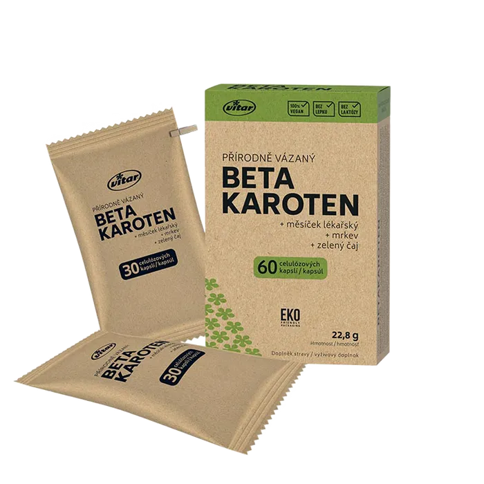 Vitar Betakaroten EKO 60 kapslí